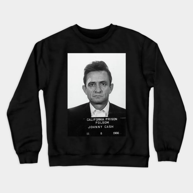 johnny cash folsom Crewneck Sweatshirt by Experience_art